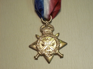 1914 Star full size copy medal - Click Image to Close